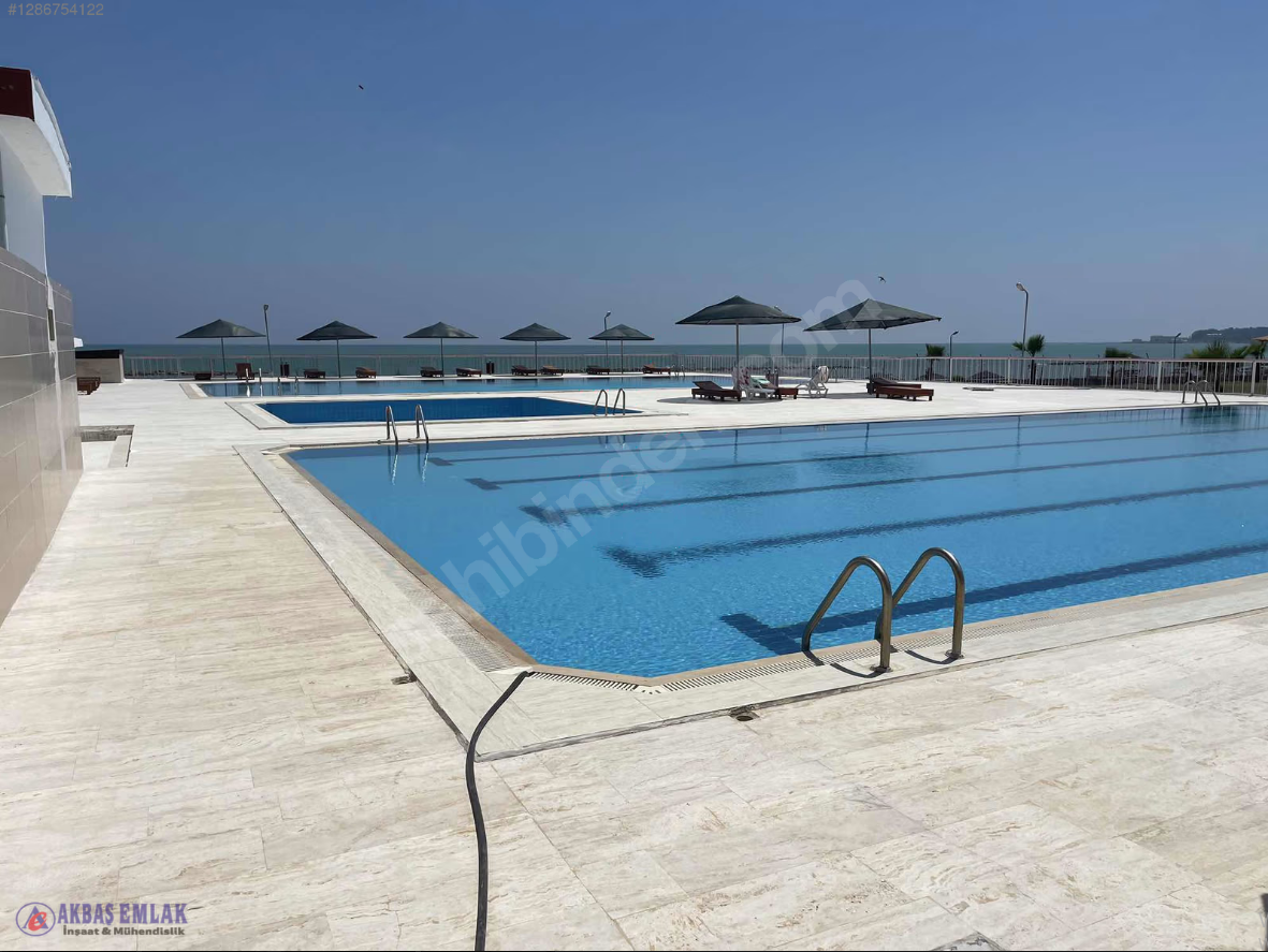 AKBAŞ'tan SATILIK YATAY MİMARİ HAVUZLU ZEMİN KAT YAZLIK DAİRE