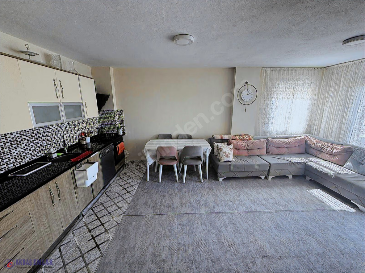 AKBAŞ'tan SATILIK KREDİYE UYGUN ASANSÖRLÜ AÇIK MUTFAK 3+1 DAİRE