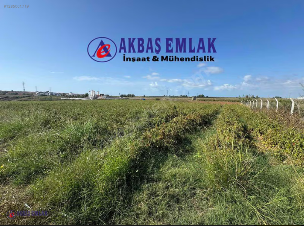 AKBAŞ'tan SATILIK SANAYİ İMARLI TEK TAPU ARSA